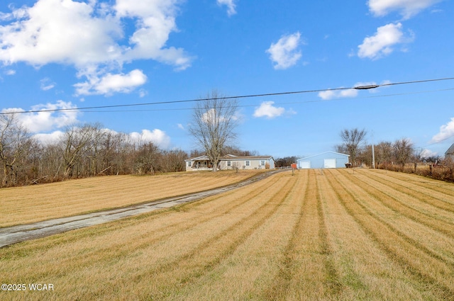 view of road