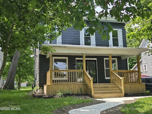 1157 W High St, Lima, OH 45805 - traditional style home with a porch