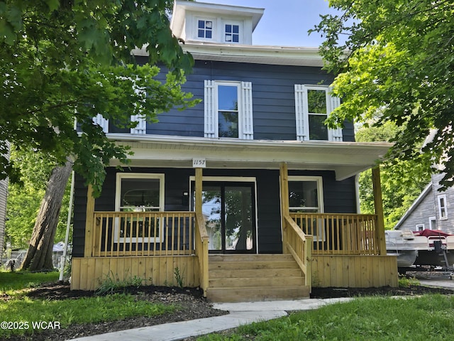 1157 W High St, Lima, OH 45805 - traditional style home featuring covered porch