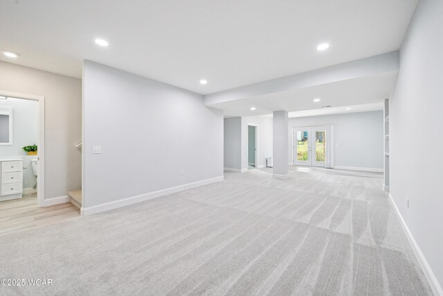 6856 Creekview Ct, Huntsville, OH 43324 - carpeted bedroom with visible vents and baseboards