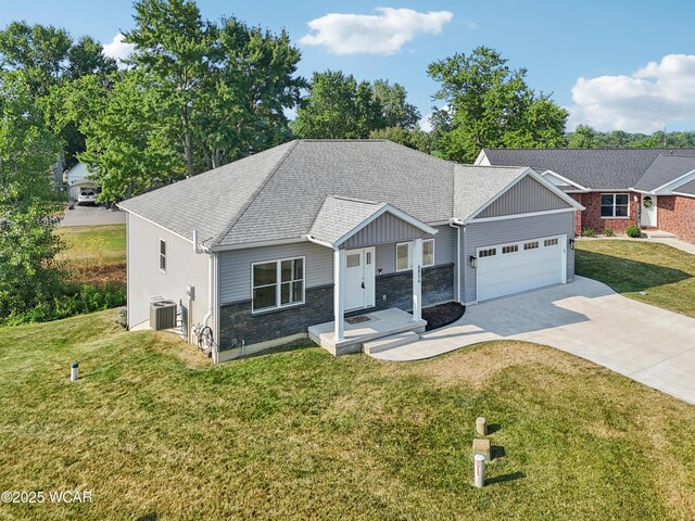 6856 Creekview Ct, Huntsville, OH 43324 - view of patio / terrace featuring a fire pit and a hot tub