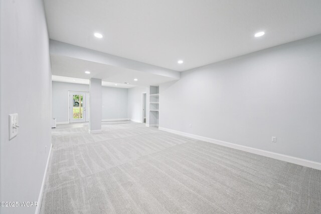 6856 Creekview Ct, Huntsville, OH 43324 - bedroom featuring baseboards, ceiling fan, and carpet flooring