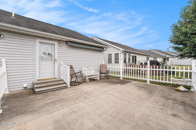 354 Stone Hedge Ln, Kenton, OH 43326 - view of patio with entry steps
