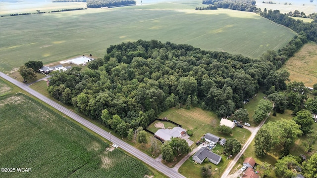 2170 E Hanthorn Rd, Lima, OH 45804 - aerial overview of property's location with rural landscape and farmland