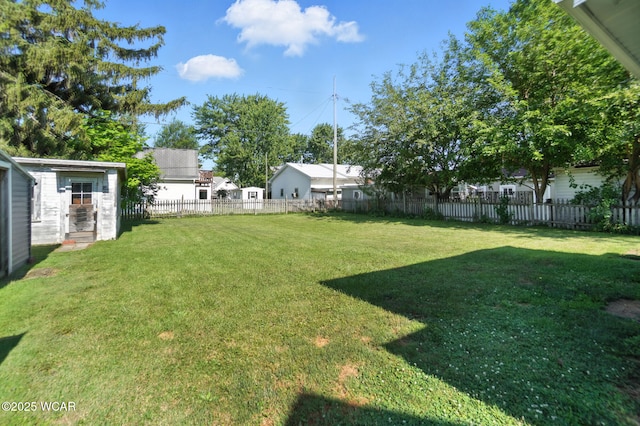409 S Race St, Van Wert, OH 45891 - view of yard with an outbuilding