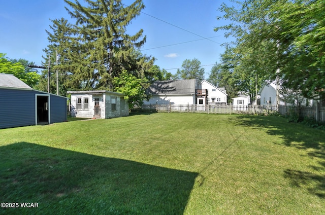 409 S Race St, Van Wert, OH 45891 - view of yard with an outdoor structure