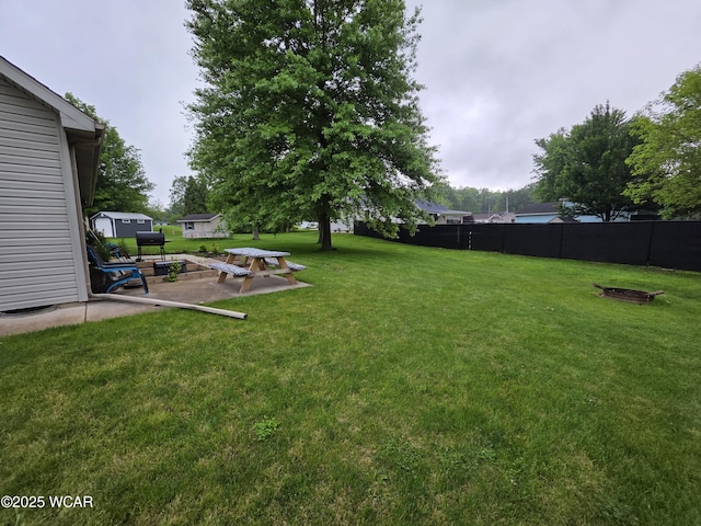 1919 Jared Pl, Lima, OH 45805 - view of yard with a patio area