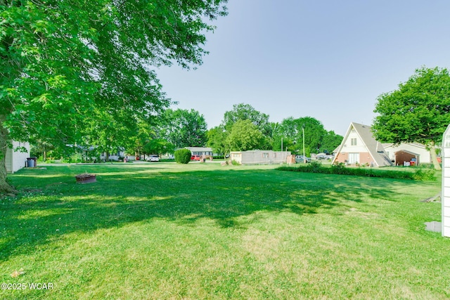 350 W Highland Ave, Ada, OH 45810 - view of yard