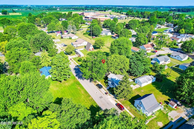 350 W Highland Ave, Ada, OH 45810 - aerial view of residential area