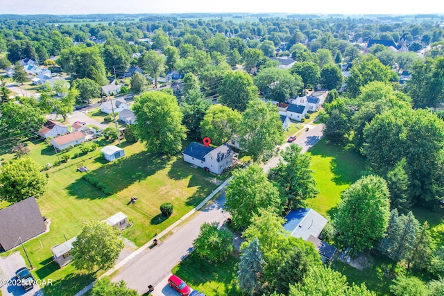 350 W Highland Ave, Ada, OH 45810 - aerial perspective of suburban area