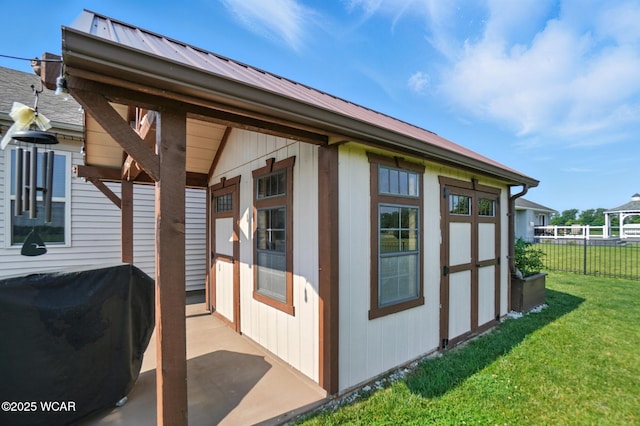 13286 Arrowhead Dr, Findlay, OH 45840 - view of property exterior with a metal roof