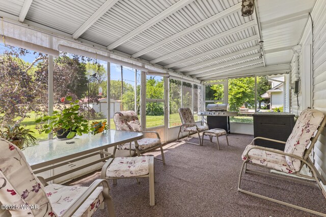 3540 Yoakam Rd, Lima, OH 45806 - sunroom with outdoor dining area