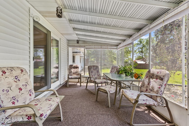3540 Yoakam Rd, Lima, OH 45806 - sunroom featuring plenty of natural light and outdoor dining space