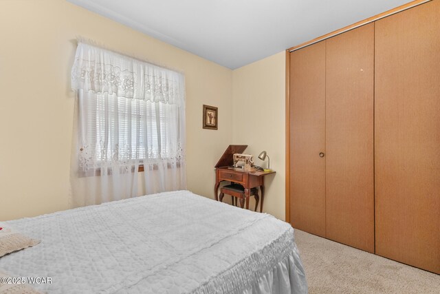 3540 Yoakam Rd, Lima, OH 45806 - bedroom featuring carpet flooring and a closet