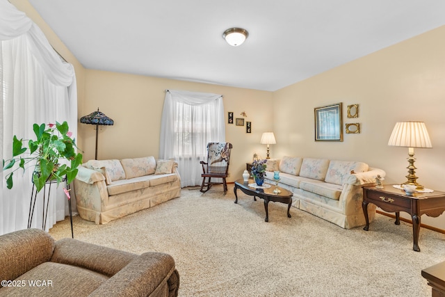 3540 Yoakam Rd, Lima, OH 45806 - living room featuring carpet