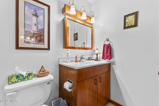 3540 Yoakam Rd, Lima, OH 45806 - bathroom featuring toilet and vanity