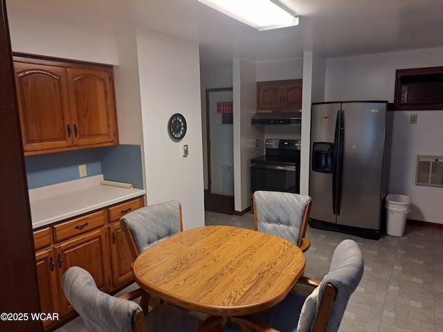 10510 Shenk Rd, Delphos, OH 45833 - dining space featuring heating unit