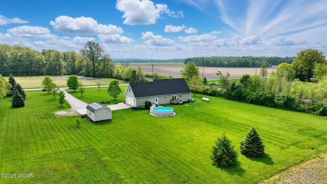 1106 S Grubb Rd, Lima, OH 45806 - overview of rural landscape