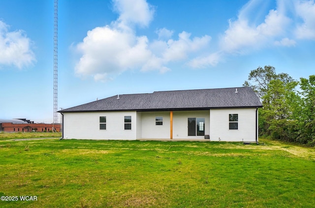 1771 Baty Rd, Lima, OH 45807 - back of house with a yard and roof with shingles