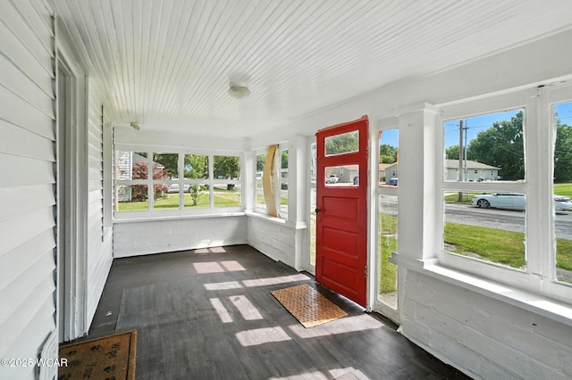 623 N Cherry St, Van Wert, OH 45891 - view of unfurnished sunroom