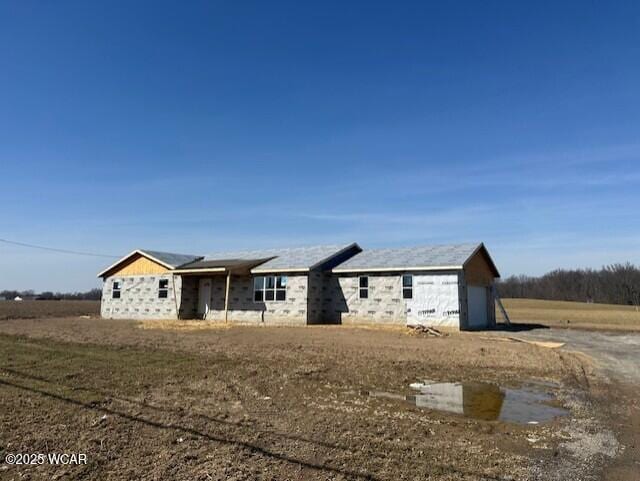 view of property in mid-construction