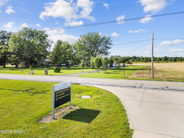 2435 Bible Rd, Lima, OH 45801 - view of asphalt street