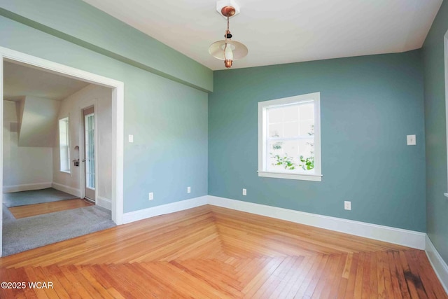 503 N Main St, Bluffton, OH 45817 - empty room with baseboards