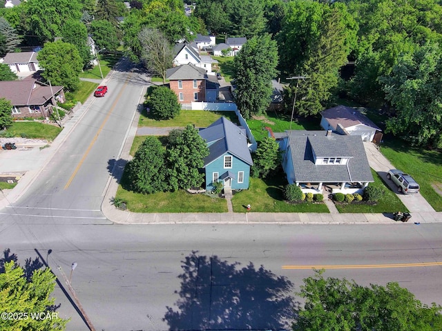 503 N Main St, Bluffton, OH 45817 - aerial perspective of suburban area