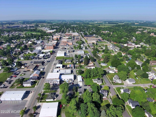 503 N Main St, Bluffton, OH 45817 - aerial overview of property's location