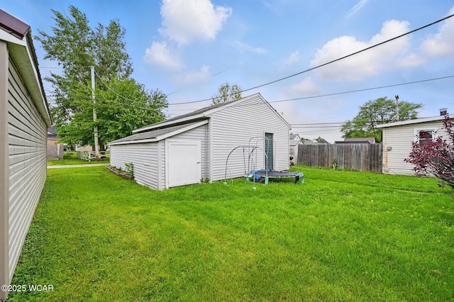 605 Hendricks Ave, Saint Marys, OH 45885 - view of yard featuring an outdoor structure