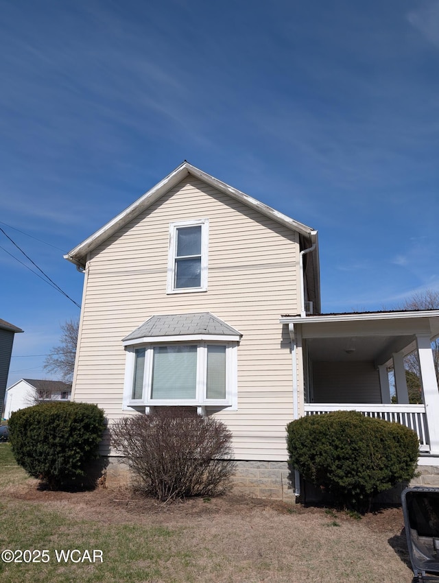 217 Center St, Vaughnsville, OH 45893 - view of side of property