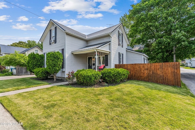 408 Vine St, Kenton, OH 43326 - traditional-style home featuring a metal roof