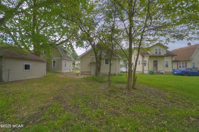 430 Hazel Ave, Lima, OH 45801 - view of grassy yard featuring entry steps
