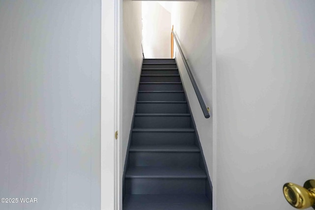 view of staircase