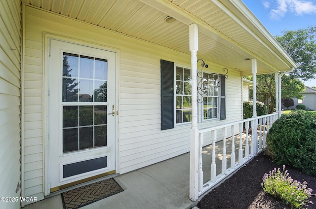 807 Centerfield Dr, Paulding, OH 45879 - property entrance featuring covered porch
