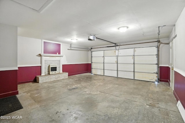 807 Centerfield Dr, Paulding, OH 45879 - garage with a garage door opener and heating unit
