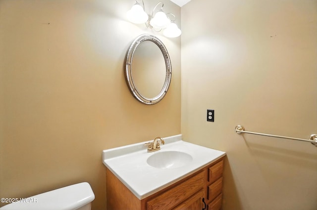 807 Centerfield Dr, Paulding, OH 45879 - bathroom with toilet and vanity