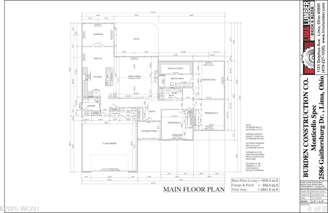 2586 Gaithersburg Dr, Lima, OH 45807 - room layout