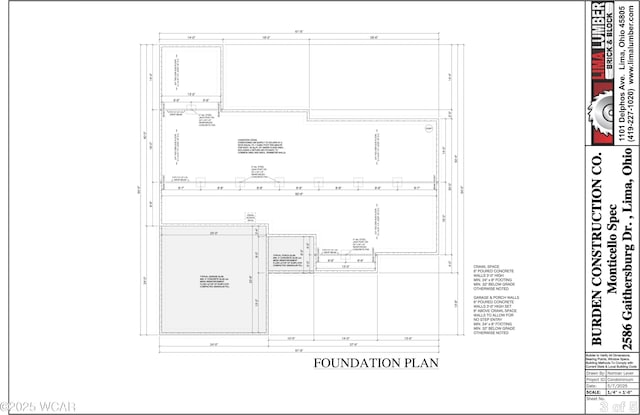 2586 Gaithersburg Dr, Lima, OH 45807 - property floor plan