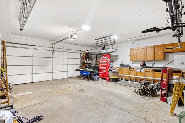 800 Heritage Dr, Lima, OH 45804 - garage with a garage door opener