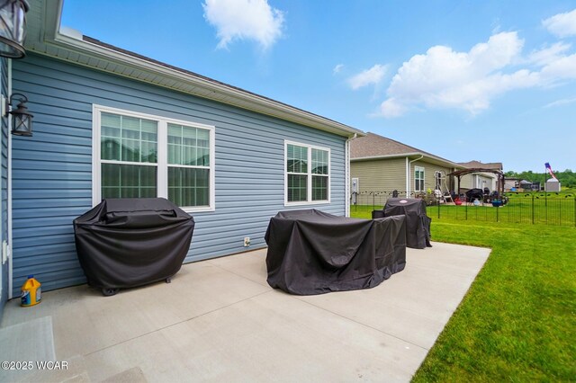 3467 Weldon Dr, Lima, OH 45806 - view of patio featuring grilling area