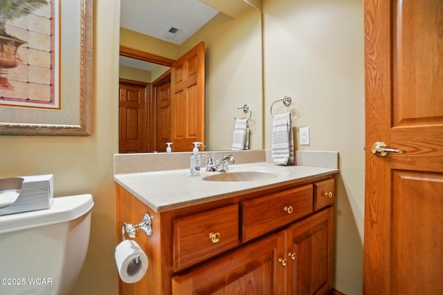4042 Bur Oak Trl, Lima, OH 45807 - bathroom with vanity and toilet