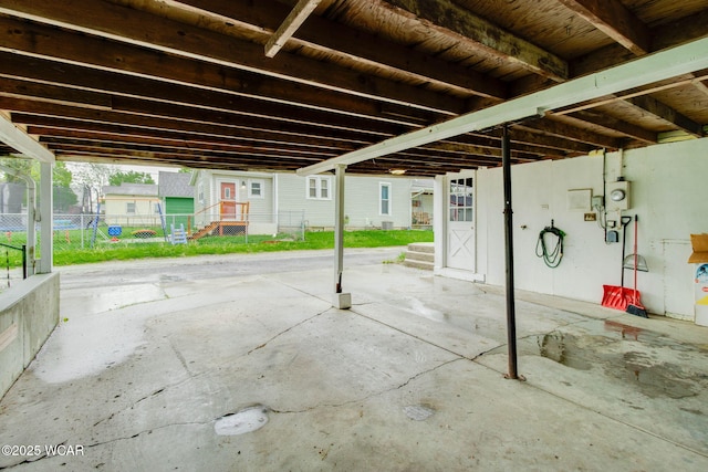 608 W Pearl St, Wapakoneta, OH 45895 - view of patio / terrace with an outbuilding and an exterior structure