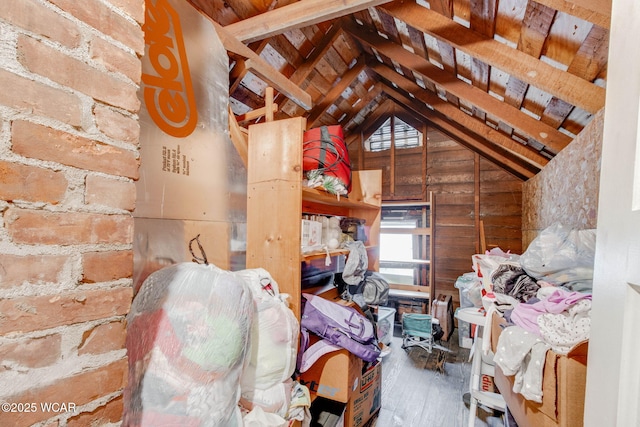 608 W Pearl St, Wapakoneta, OH 45895 - view of attic