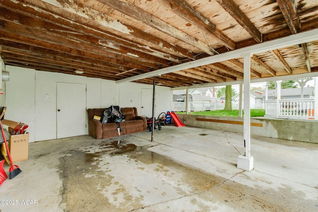 608 W Pearl St, Wapakoneta, OH 45895 - view of below grade area