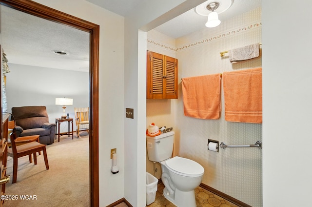 1317 Larry St, Van Wert, OH 45891 - bathroom featuring toilet and baseboards