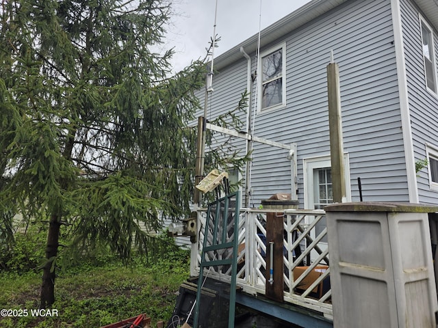 view of property exterior