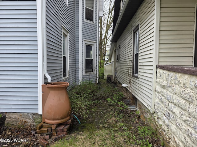 view of side of property