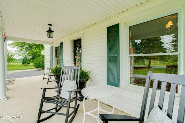 5065 Amherst Rd, Lima, OH 45806 - view of porch