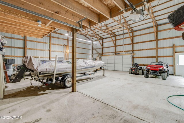 5065 Amherst Rd, Lima, OH 45806 - garage with a garage door opener